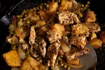 Pineapple curry chicken
